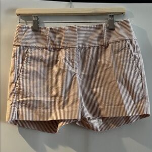 Ann Taylor Beige Striped Women's Shorts